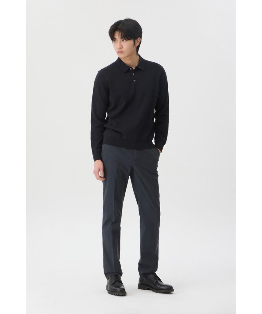 BRENTWOOD [Essentials] Washable Polo Neck Sweater Brwax26211Gyd