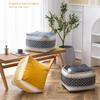 Simple Style Pouf Meditation Cushion Cover Living Room Hippie Floor Pillow Case Sofa Footstool Bedroom Tatami Unstuffed Cushion