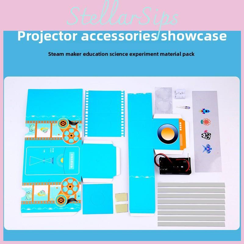 Набор для DIY научного проекта Проектор для слайдов для детей Образование и практическое обучение