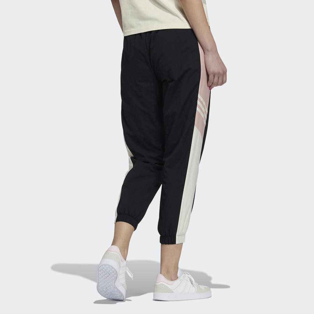 adidas Спортивные брюки Neo Side Color Block Vintage Nine-Point, женские брюки черного цвета HE7936