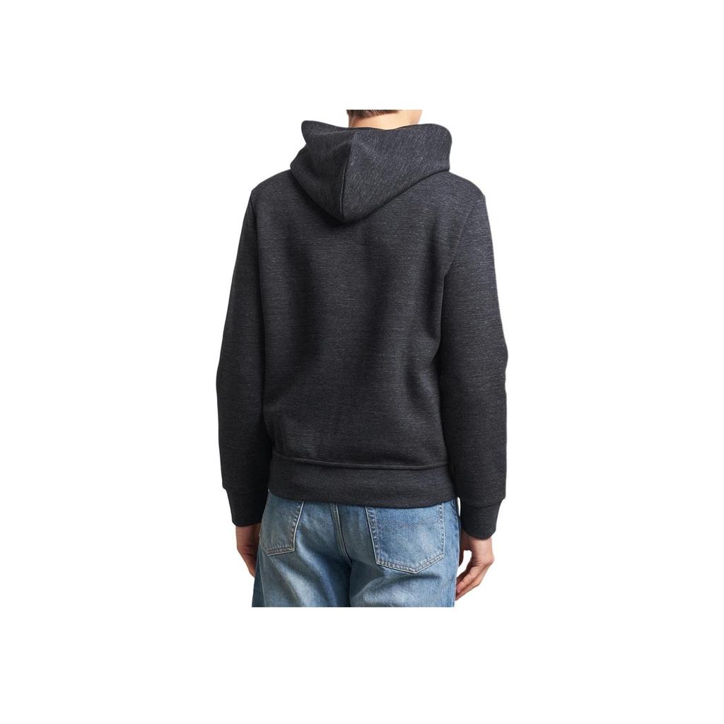 Куртка с капюшоном и застежкой-молнией Polo Ralph Lauren Logo с длинным рукавом, мужская, черная 710881517-052