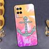 Nautical Anchor Boat Sea Phone Case For Oppo A94 A74 A54 A15 A18 A38 A58 A78 A98 A40 A60 A80 A16 A76 A96 A57S A17 A77