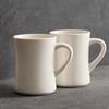350ML White Ceramic Mug Home Coffee Mug Ceramic Mug Living Room Coffee Table Decoration Ornament Breakfast Drinking Utensil
