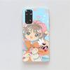 Чехол DT39 Cardcaptor Sakura для Samsung A04 A14 A23 A34 A54 M23 M33 M52 M53 Realme 10 9 C30S C35 C55 VIVO Y02S Y21 Y33S Y51 X80 Pro Прозрачный чехол