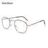 Men Women Eye Protection Portable Metal Eyeglasses Anti-Blue Light Glasses Ultra Light Frame Computer Goggles