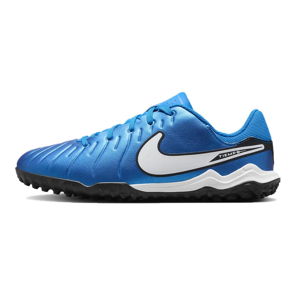 Nike Детские футбольные бутсы Tiempo Legend 10 с низким верхом, противоскользящие, износостойкие, синие детские кроссовки DV4351-400