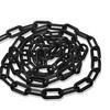 REIYAIBA Plastic Chain, 5m, 6mm Diameter, for Triangle Cones, Locking, Security, No Entry, Partitions, Parking Lots, Pet Protection, Fixed, DIY, Light