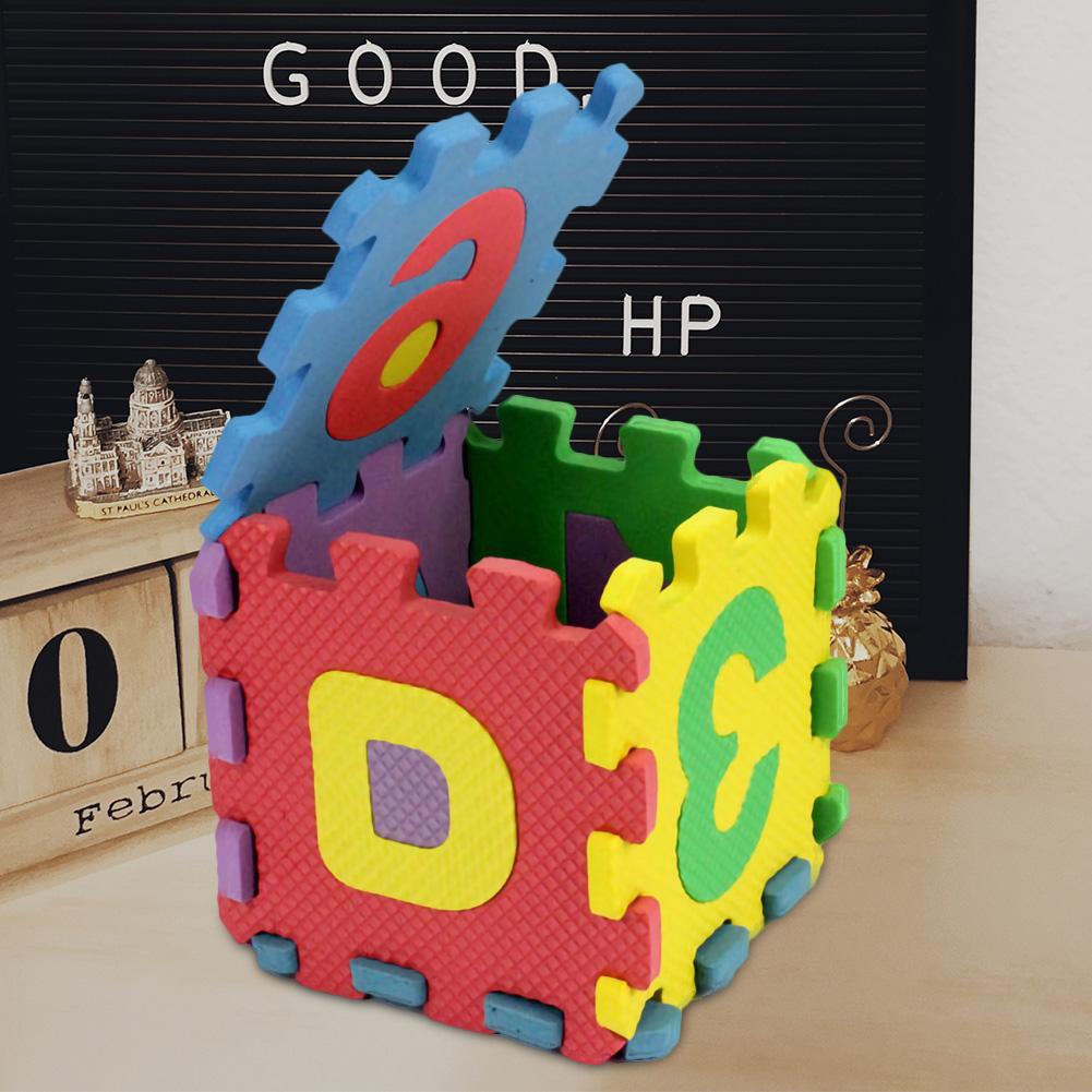 36 шт., детский игровой коврик-головоломка из пенопласта, детский мини-пенопластовый коврик с буквами алфавита и цифрами, напольный коврик 5x5 см, детский игровой коврик для ползания, развивающие игрушки