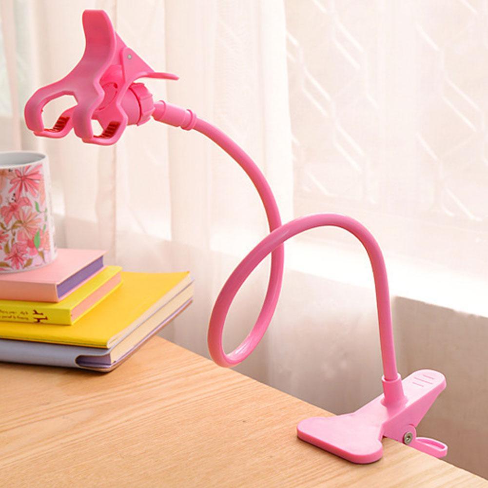 1/2 шт. Гибкий универсальный ленивый держатель для мобильного телефона, портативный регулируемый на 360° клип-зажим на гусиной шее, настольный держатель-клип для кровати