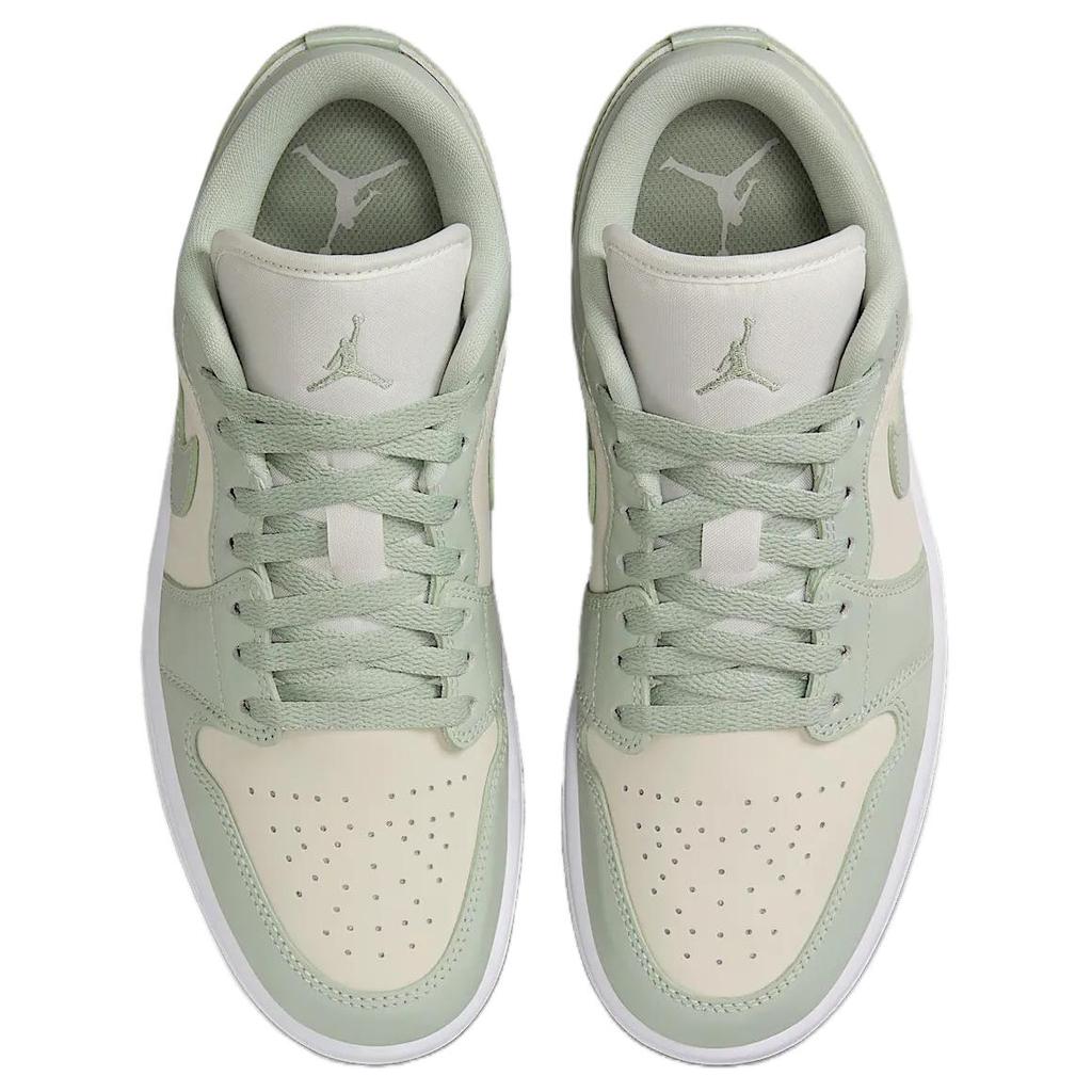 Новые женские кроссовки JORDAN 1 Low Seafoam Sail HF4078-100
