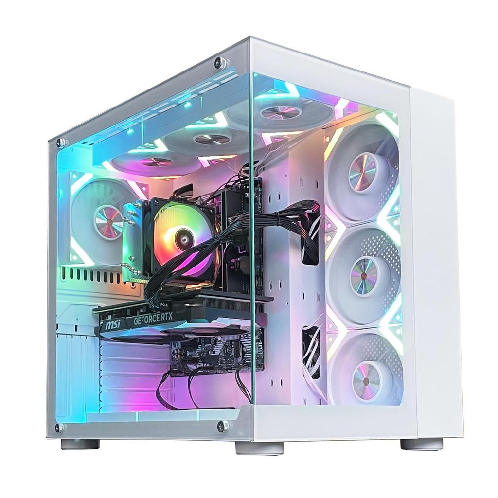 Игровой ПК Ryzen 7 5700X RTX4060Ti Память 16 ГБ NVMe SSD 1 ТБ Windows11Pro WPS Офисный компьютер среднего корпуса 7 5700X RTX4060Ti [NEWLEAGUE] / / / /