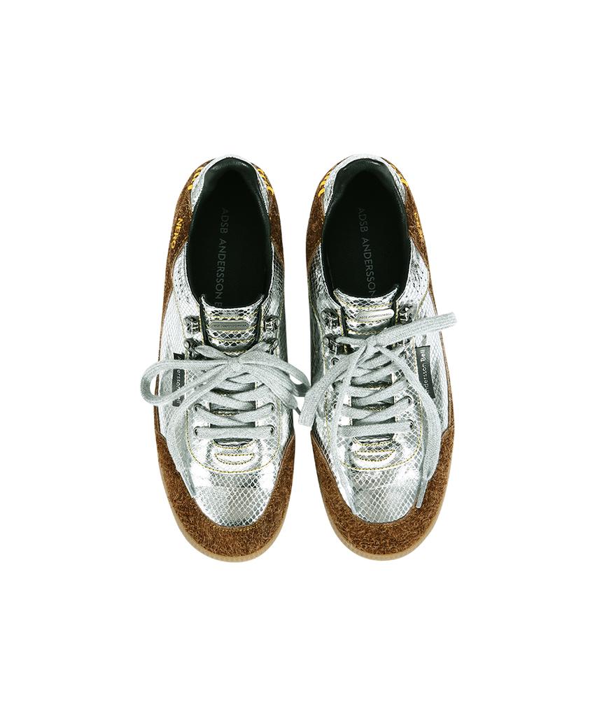 Adsb Andersson Bell Unisex Nero Trainer Aaa519U(Silver/Brown)