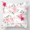 Pink Feather Pillowcase Decorative Bed  Car Sofa Cushion Cover Home Fashion Cute