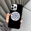 Я люблю тебя до луны и обратно Чехол для телефона для iPhone 17 Air 16 16e 15 13 14 Pro Max 11 12 Plus 2022 MAX Защитный чехол-оболочка