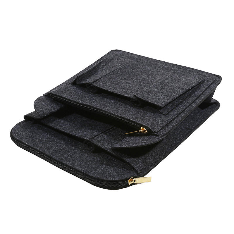 Multi-Grid Felt Backpack Organizer Insert for Women And Men Lightweight Travel Rucksack Insert with Zipper Pockets