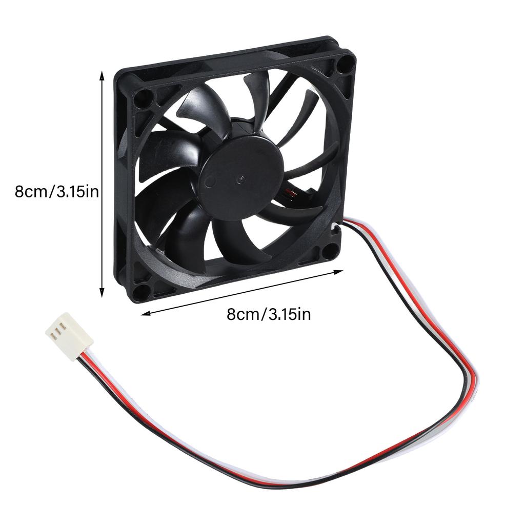 Высокопроизводительный 3106KL-05W-B59 24 В 0,16 А 8 см 8015 вентилятор охлаждения с температурным сигналом для электронных устройств