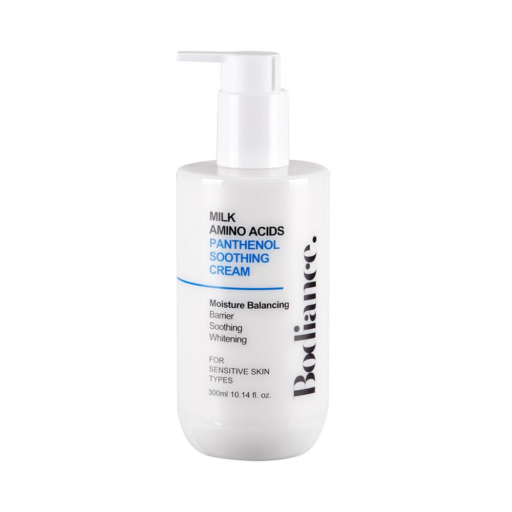 Bodiance Milk Amino Acids Panthenol Soothing Cream 300g