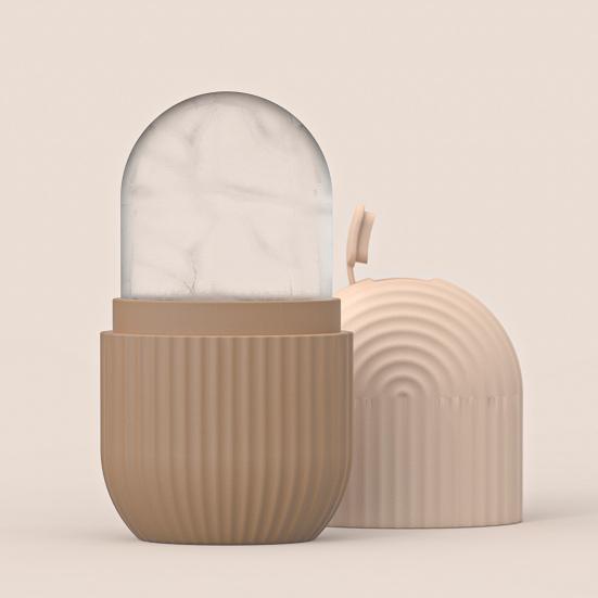 Ледяной роликовый массажер для лица, многоразовый ледяной компресс, мешочек для глаз, удаление пор, сужение лица, силиконовая форма для льда, женский инструмент для ухода за кожей