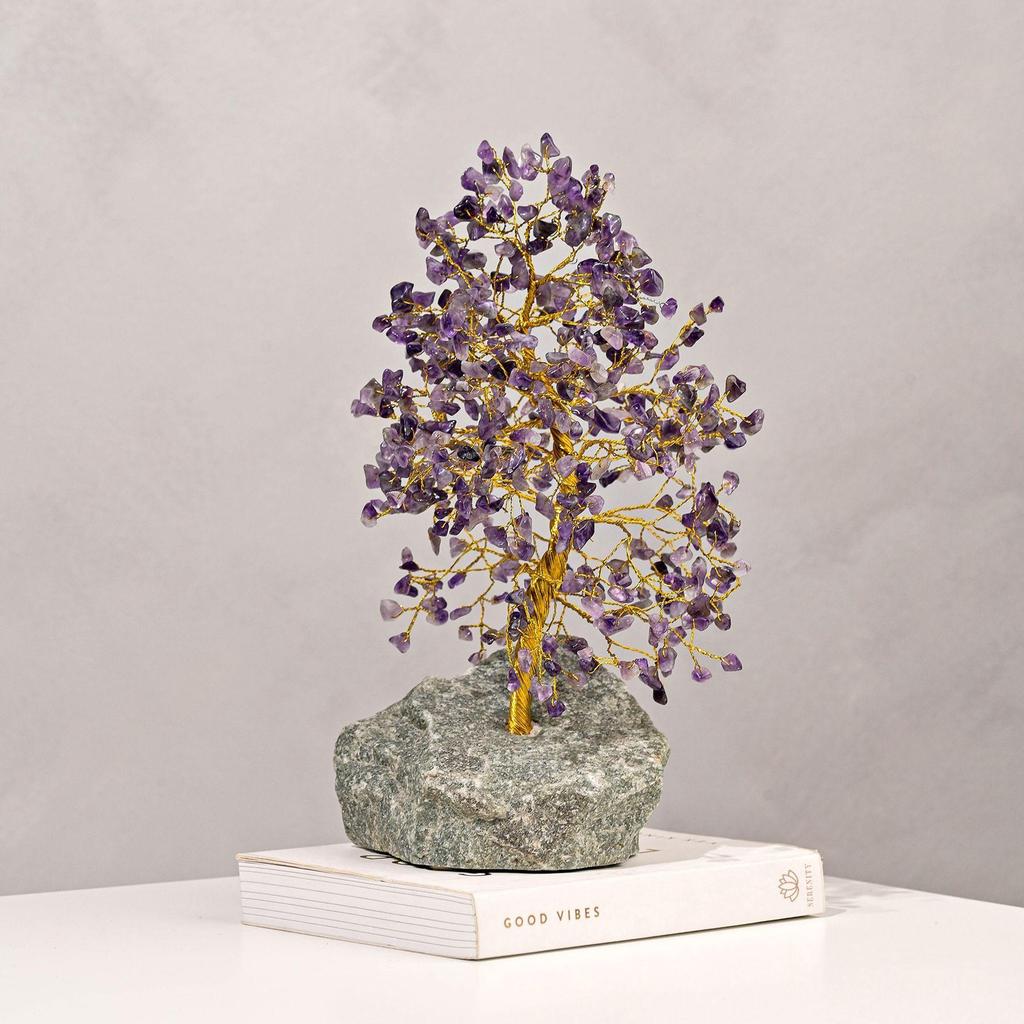 Gemstone Tree Amethyst - Relax Large