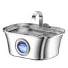 Factory  3.2L Quiet Operation Stainless Steel Pet Water Fountain Auto Cat Water Dispenser for Cats Kittens Puppies Indoor