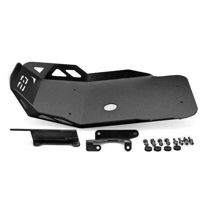Sabot moteur pour BMW F 850 GS / F 750 GS 18-20 noir pare moteur Aluminium