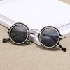 UV400 Protection Small Round Sunglasses Metal Frame Driving Sun Glasses  for Women & Men