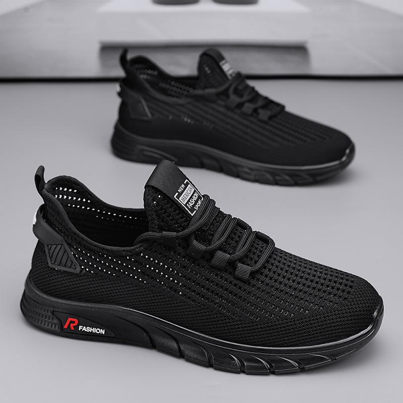 Мужская обувь, мужская повседневная спортивная обувь, мужская обувь с сеткой, дышащая и универсальная модная обувь, легкие кроссовки