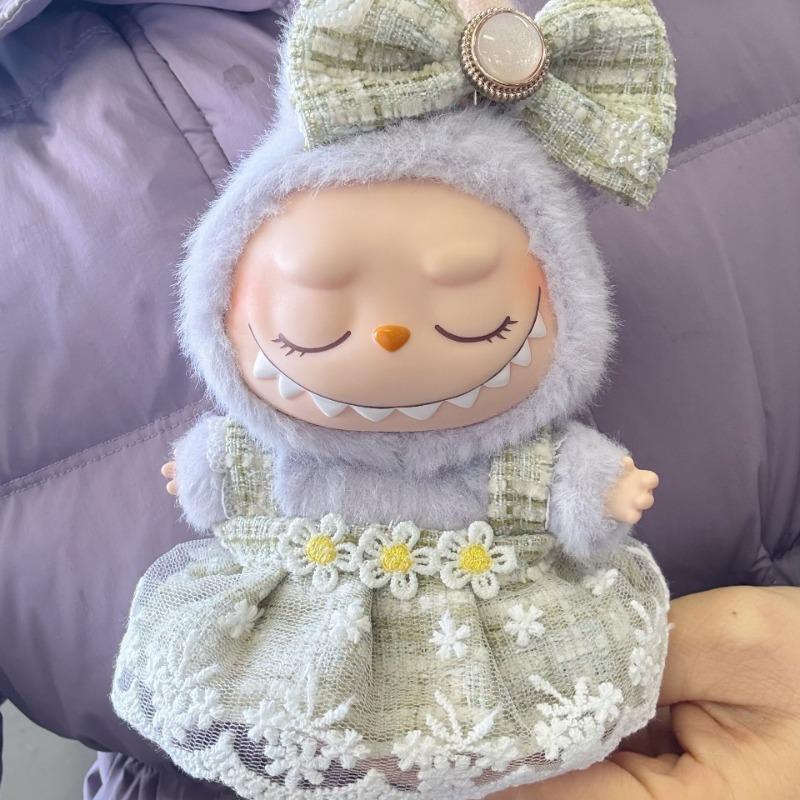 Generations of Rab Cloth Doll Clothes Collection Hand-made Wizard Skirt for Pendant LABUBU Original Doll Fairy Skirt