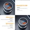 Essager Mini USB Car Charger Quick Charge 3.0 Fast Charging Charger For iPhone 14 13 Xiaomi Auto Type C QC PD 3.0 Phone Charger
