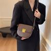 Underarm Small Bag Women's 2025 New Trendy and Popular Textured Saddle Bag Versatile Single Shoulder Messenger Bag Women