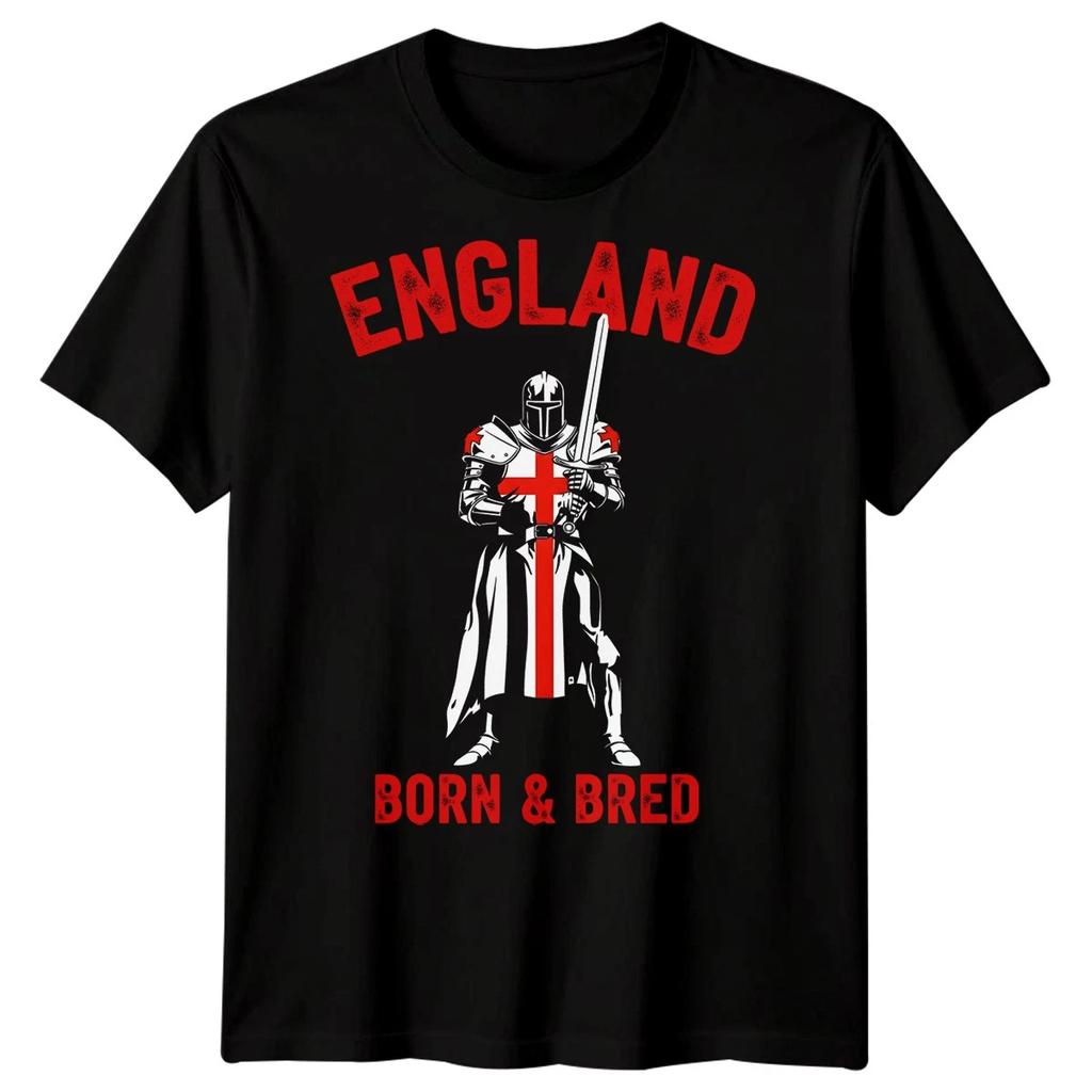 England Born Bred English Heritage Knight Mens T-Shirt