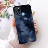 Чехол для Realme C17 RMX2101 Популярный Цветок Прозрачный ТПУ Силиконовый Чехол для Realme 7i RMX2103 Чехол-бампер RealmeC17 C 17