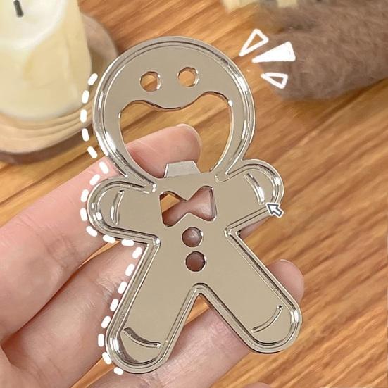 Открывалка для бутылок Портативный дизайн Пряничный человечек Форма Открывалка для пива Бар Ресторан Кухня