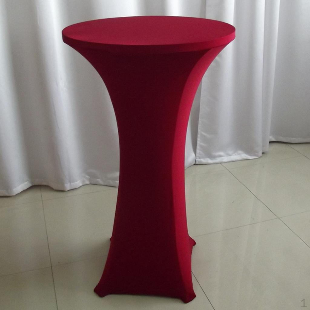 Эластичная облегающая скатерть для коктейльного стола 24'' * 43'' из спандекса