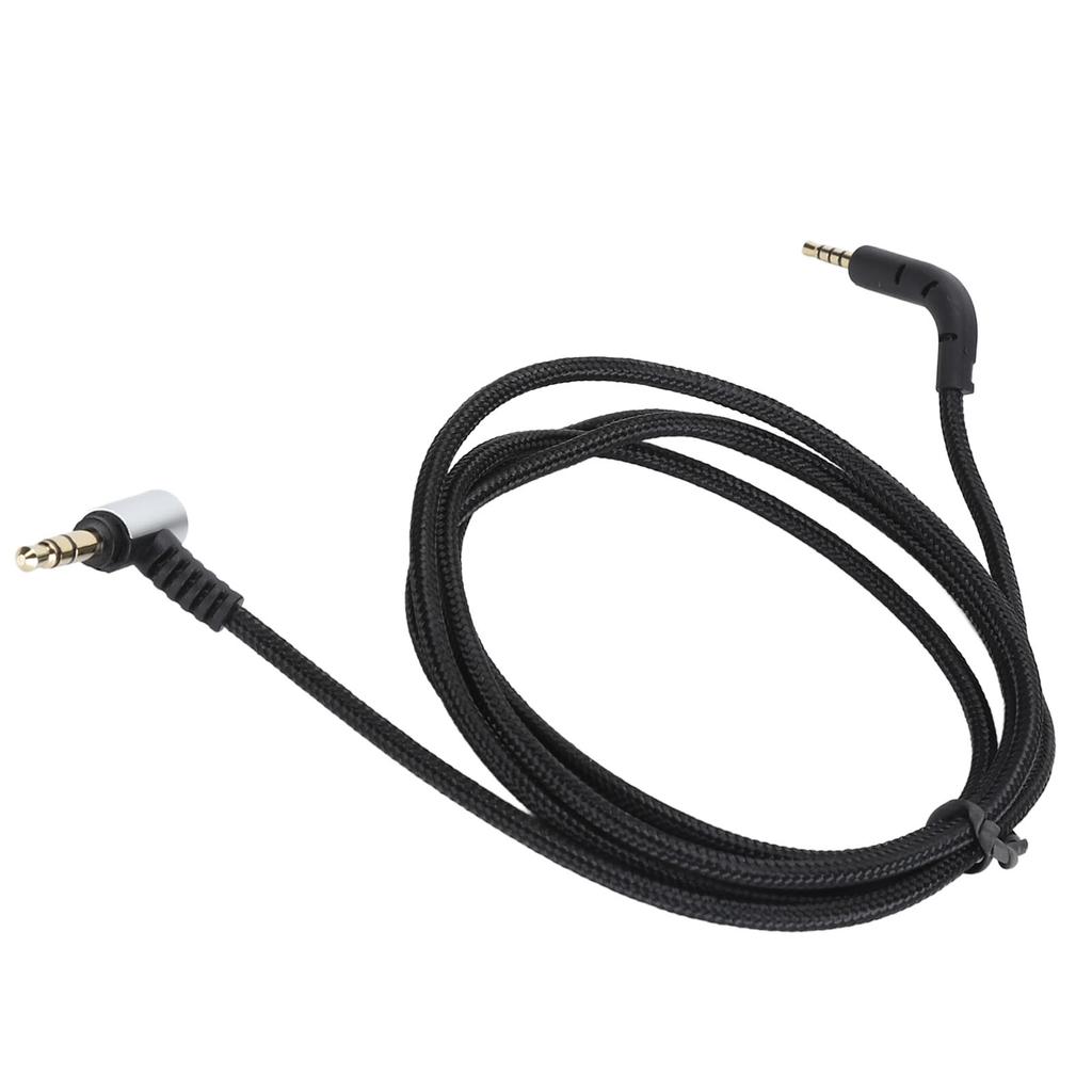Headphone Replacement Cable Right Angle Gold Plated Plug Headset Upgrade Wire for Bowers and Wilkins P7