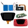 Перезаряжаемая литиевая батарея USB-C для Sega GG, комплект LCD-экрана с подсветкой, IPS-экран с ламинированием, дисплей для SEGA Game Gear, корпус