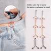 Jeans Skirts Detachable Buckle Accessories Adjustable Sleeve Clip For Pants Waist Tightening Sleeve Reduction Clip