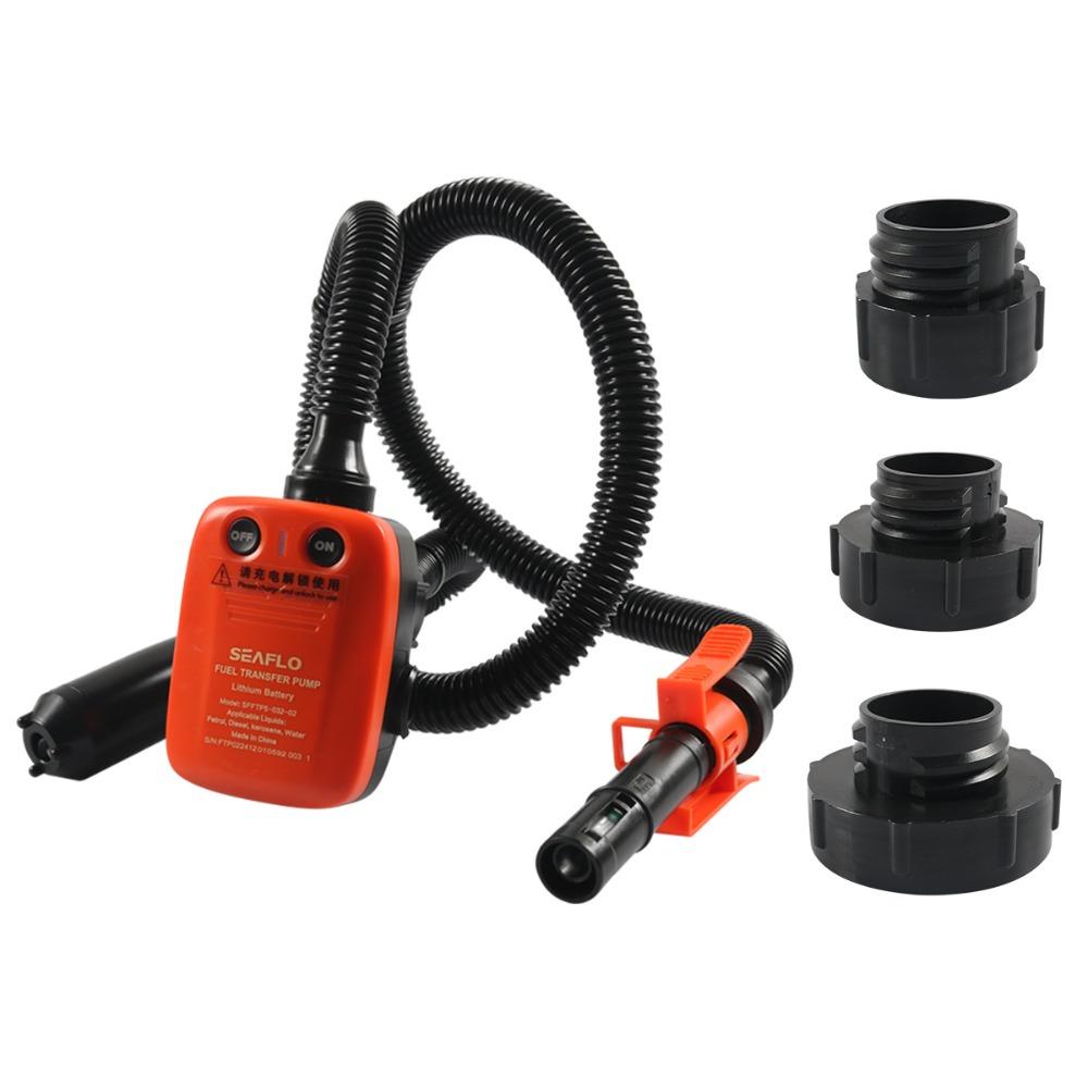 Portable Fuel Transfer Pump Liquid Pump Portable Oil Pump Tight Sealing Outdoor Oil Pump  Boats