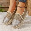 Женские туфли-рыбаки, женские ленивые туфли на одной педали, осенние новые одинарные туфли на платформе, удобные, из пеньковой веревки, повседневные одинарные туфли для женщин
