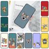 JT49 Tom and Jerry Black Soft Case for OPPO Reno 8 6 5 4 Pro Plus Find X3 A17 A3 A31 A38 A40 A53 A54 A55 A74 A76 A78 A77 A80 A94 A95 A96 Lite