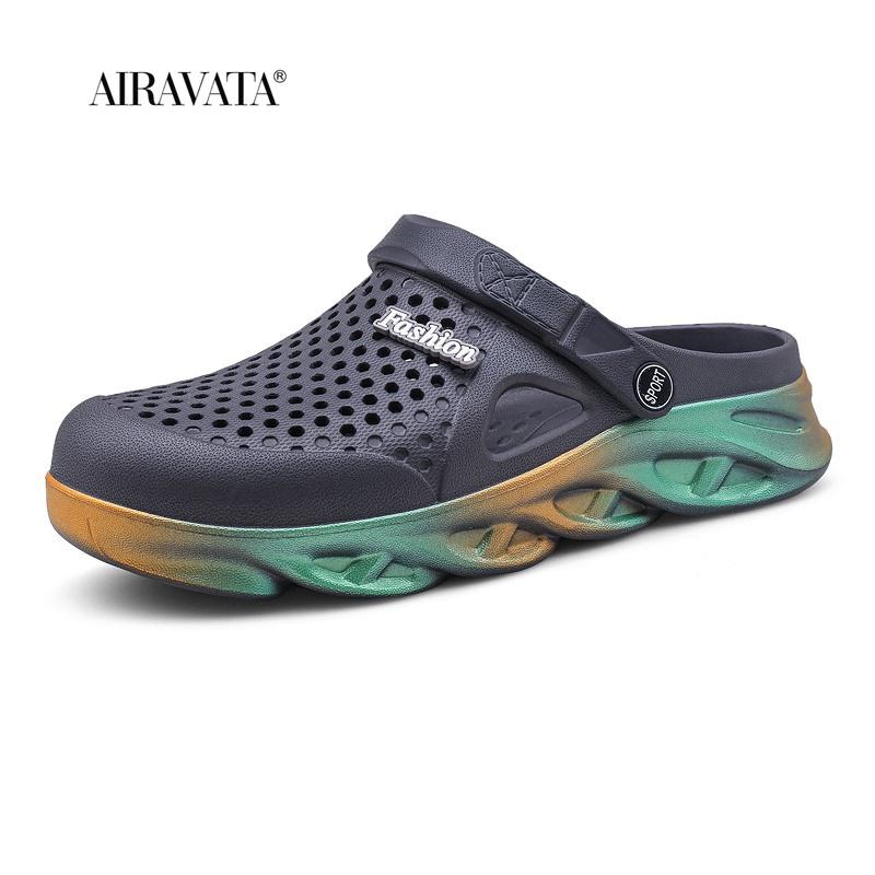 Мужские женские летние сандалии для пляжных видов спорта, парная обувь без шнуровки, тапочки, сабо, водные сандалии