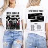 Ограниченная футболка участника K-pop бойз-бэнда 2026, Свитшот K-pop, Футболка для концерта, Подарок K-pop, Мерч мирового тура, Ариранг K-pop Бантан, Идея подарка для фандома