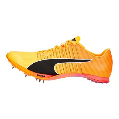 Evospeed Tokyo Nitro 400 Профессиональные Удобные Нескользящие Прочные Низкие Кроссовки для Спринта и Бега Мужские кроссовки Оранжевые Черные 378949-01