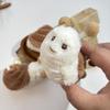 Snails Plush Toy Keychain Cartoon Animal Soft Stuffed Doll Pendant Car Key Ring Backpack Bag Decor Kid Gift