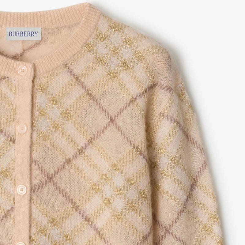 Burberry Свитер SS25 Коричневый Детский 81094691