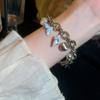 Ornaments Turtle Zinc Zinc Alloy Woven Bangle Zinc Zinc Alloy Rhinestone Pearl Shell Beaded Hand Chain  Daily