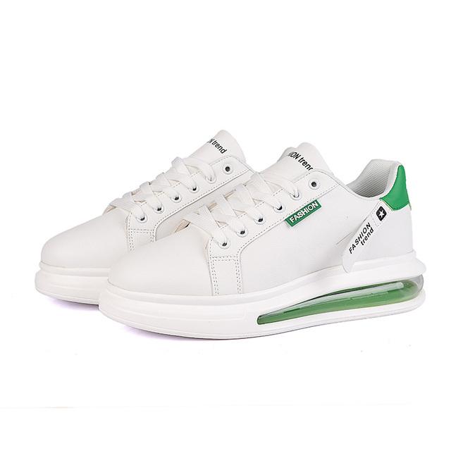 Кроссовки Мужская модная повседневная обувь Мужская обувь для папы Тенденция контрастного цвета Универсальная мужская обувь Мужская маленькая белая обувь