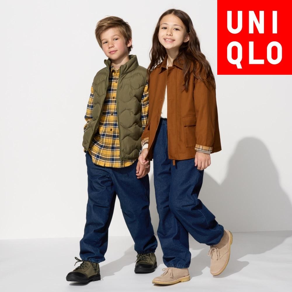 Uniqlo Kids Warm Line Pants  Denim 