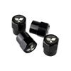 4PCS Alloy Car Tire Valve Caps Wheel Air Cover For Mitsubishi Ralliart ASX Eclipse Galant Mirage Montero EVO Xpander Colt L200