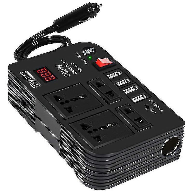 12v To 220v Vehicle Multifunctional Household Modified Wave Inverter 300w High Power Automotive Power Converter